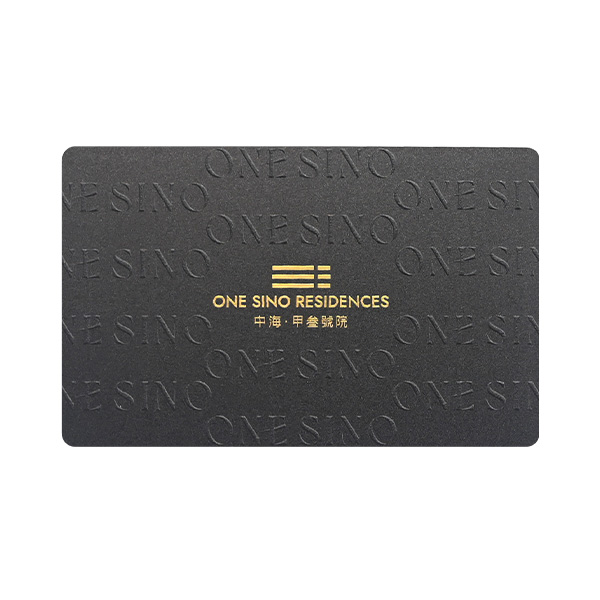 UV Embossed Smart Card