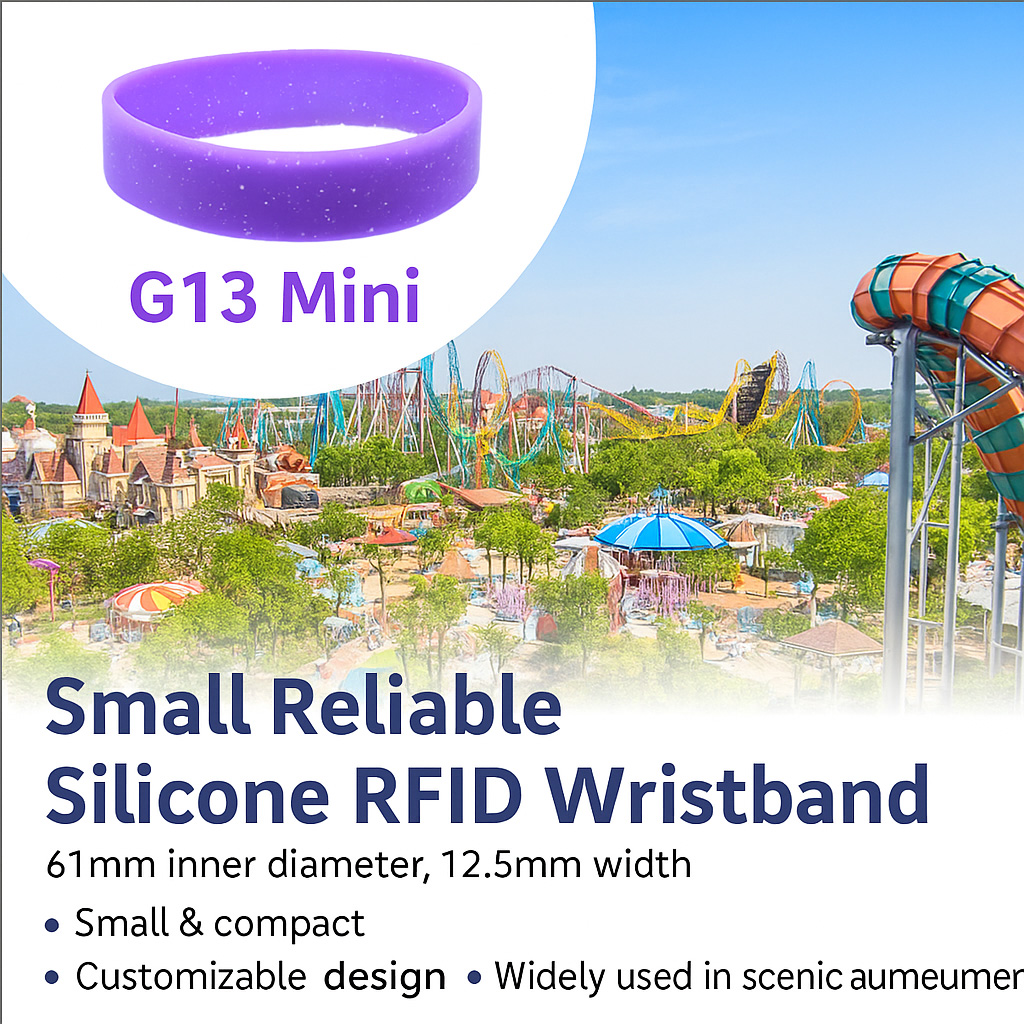 G13Mini Silicone RFID Wristband: Compact, Reliable, and Designed for Smart Experiences