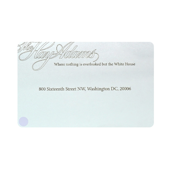 Colorful Pearlescent Finish Smart Card