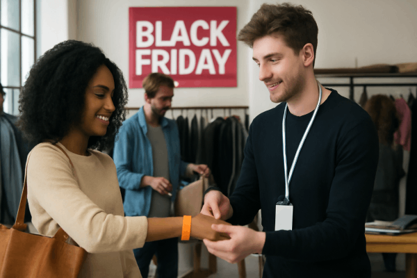 RFID Wristbands in Retail: Transforming Black Friday Pop-Up Events