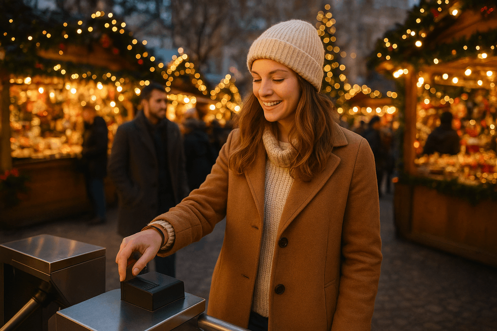 How RFID Wristbands Simplify Entry and Payments in Christmas Markets