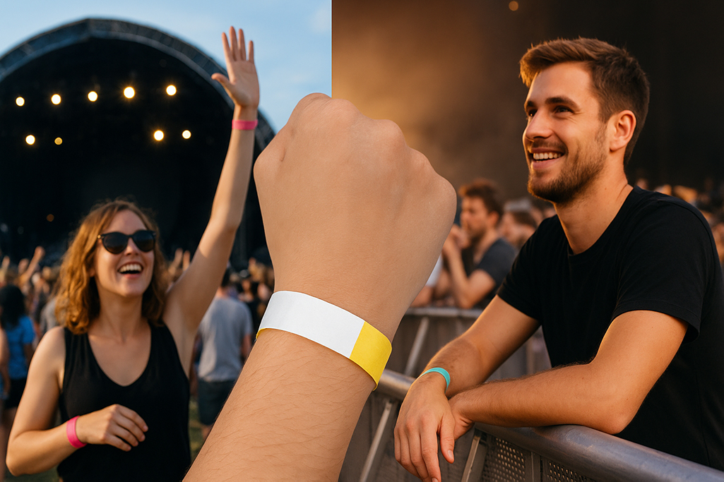 Tyvek Wristbands for Events