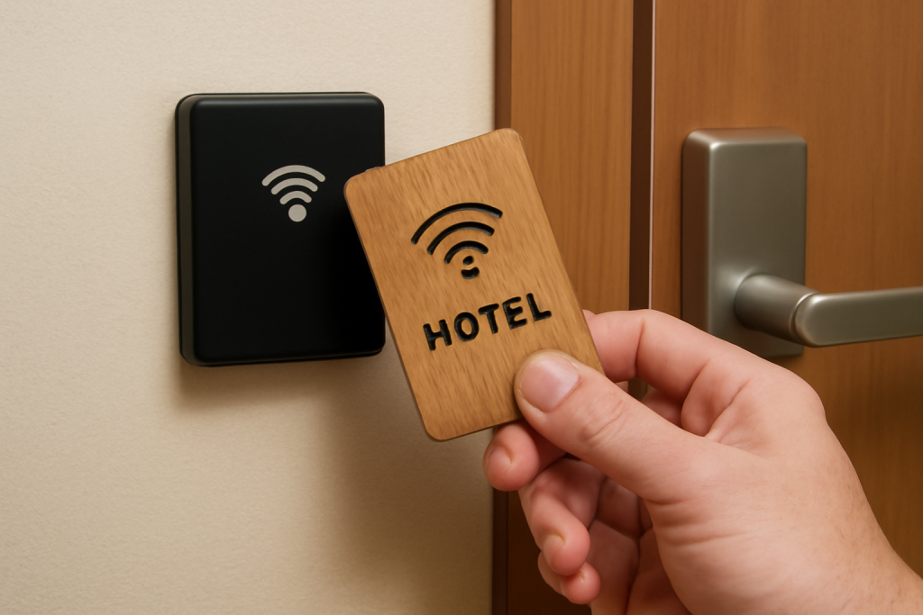RFID Wooden Hotel Key Application