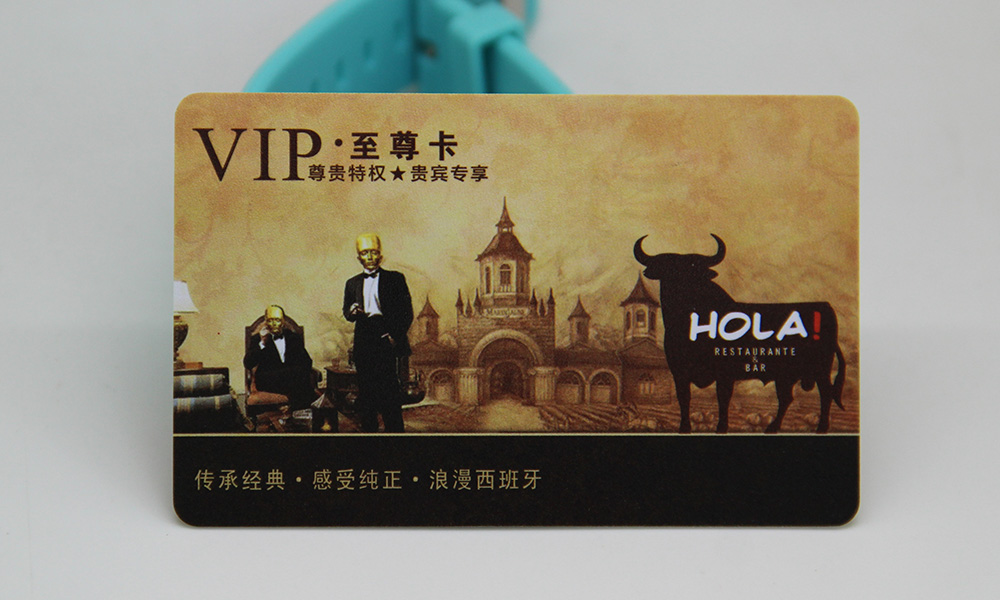 Membership card production process