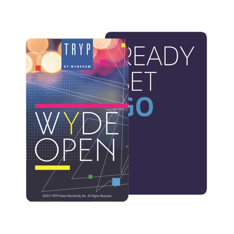 Shaped card size, process, use, type introduction